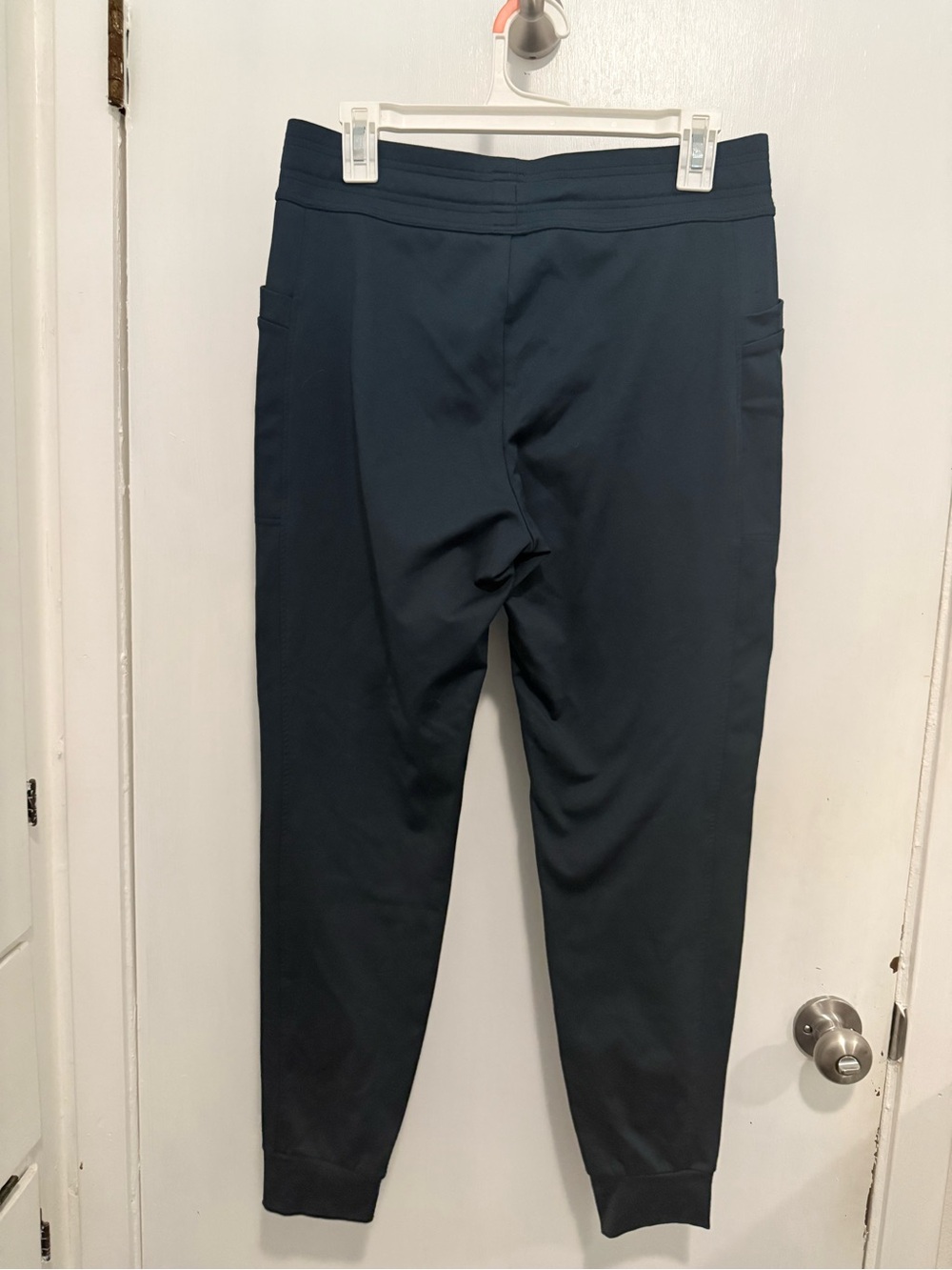 32 Degrees Heat Women's Tech Fleece Jogger Pants in a deep dark teal size small - Picture 2 of 5